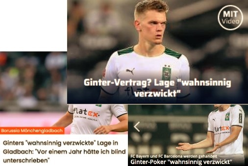 德甲今日头版:多特关注多名前锋 拜仁想在冬窗就签阿德耶米