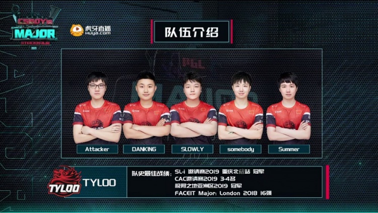 csgomajor完全不是对手tyloo316惨败给spirit