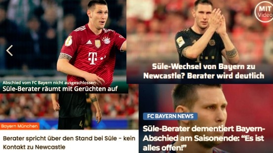 德甲今日头版:法兰克福在欧联杯晋级 拜仁愿以500万欧放走罗卡