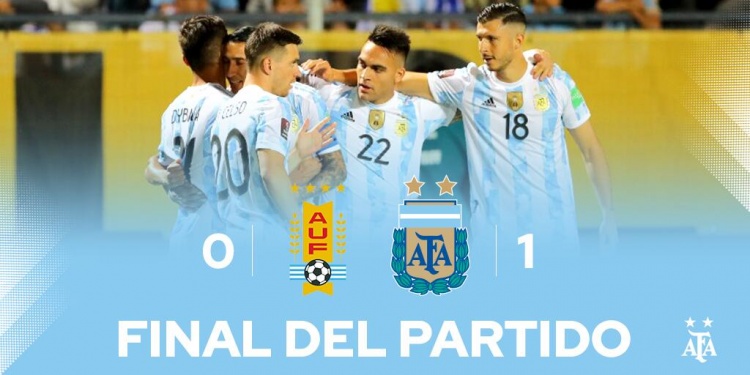 世预赛-迪马利亚世界波苏亚雷斯中框 阿根廷1-0乌拉圭稳居第2