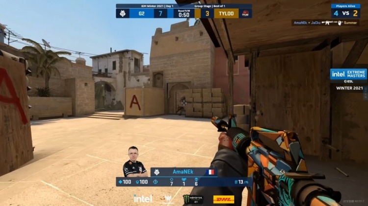 csgoiem进攻无力防守尽力tyloo最终1316不敌对手g2落败