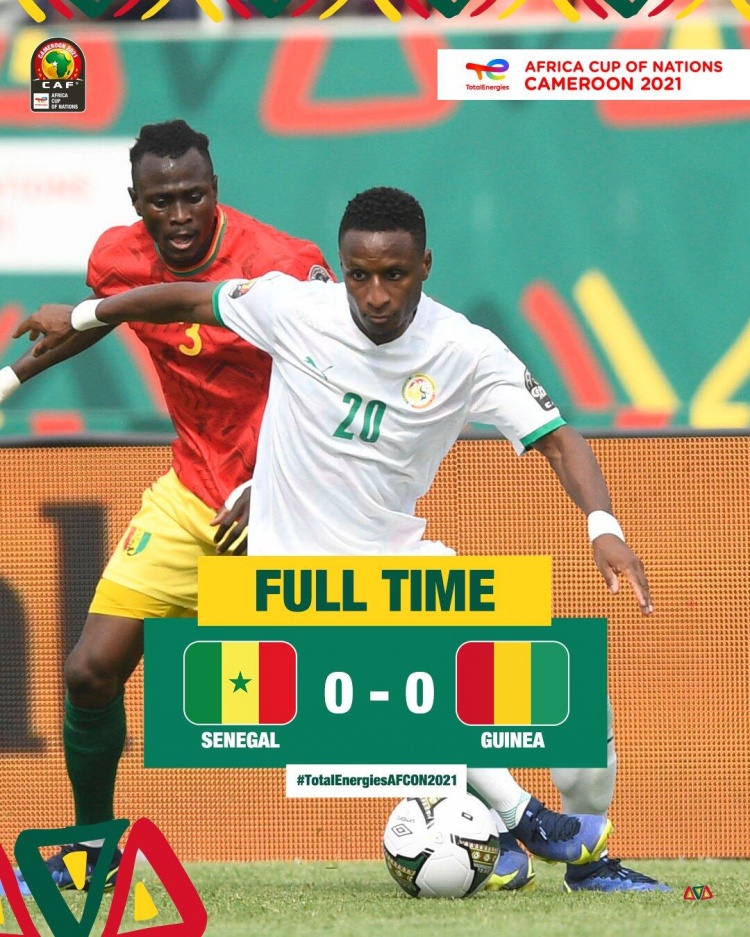 非洲杯-马内做饼萨尔浪费良机 塞内加尔0-0几内亚