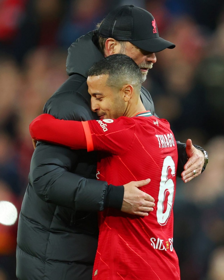 成为利物浦“领导”的蒂亚戈，已是世界前三中场？