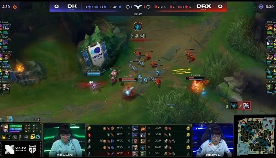 ?LCK夏季赛:Canyon虚空女王首秀毫无作为,DK 0-1 DRX