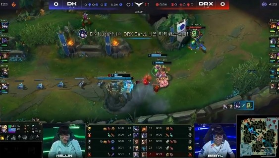 ?LCK夏季赛:Canyon虚空女王首秀毫无作为,DK 0-1 DRX