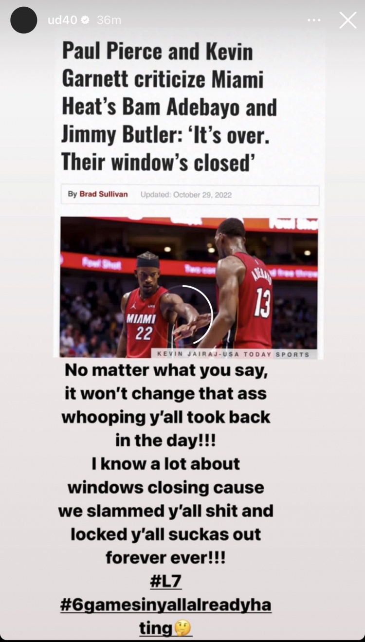 真理&KG称热火夺冠窗口已关！哈队回怼：我们曾把你们锁在外边