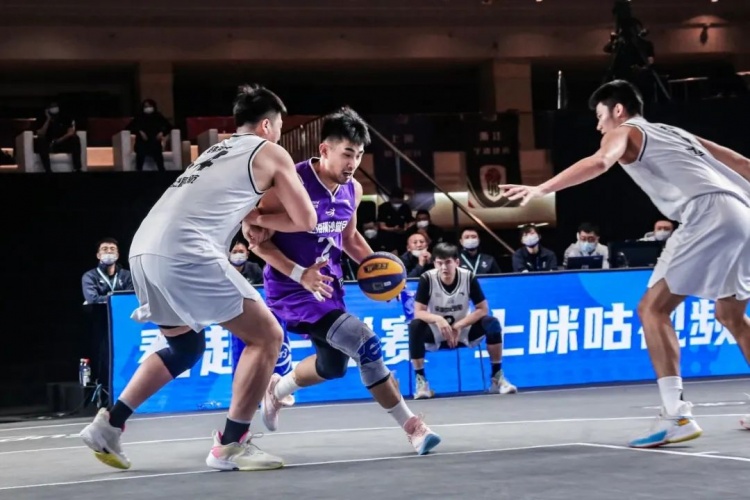 2022中国三人篮球联赛德州德达赛区首日战罢