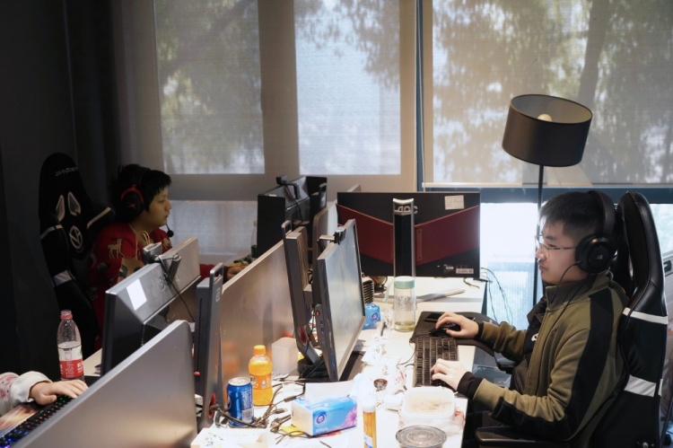 VG分享队伍训练返图：已经集合开始训练 A级联赛大家加油冲