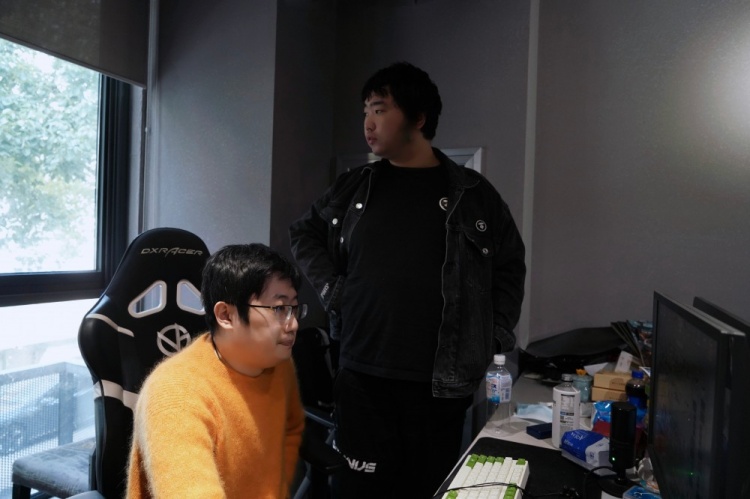 VG分享队伍训练返图：已经集合开始训练 A级联赛大家加油冲