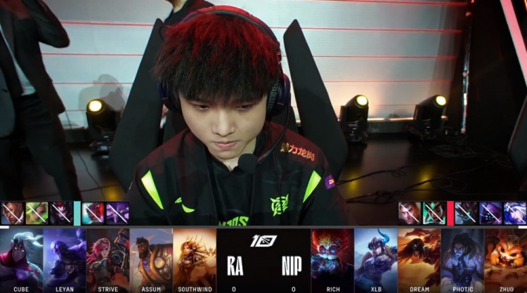 ?Leyan蔚惩戒破盾无敌锁头 Strive化身雷电法王 RA先下一城