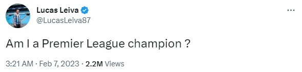 利物浦旧将卢卡斯-雷瓦&恩里克调侃曼城被调查：我是英超冠军吗？