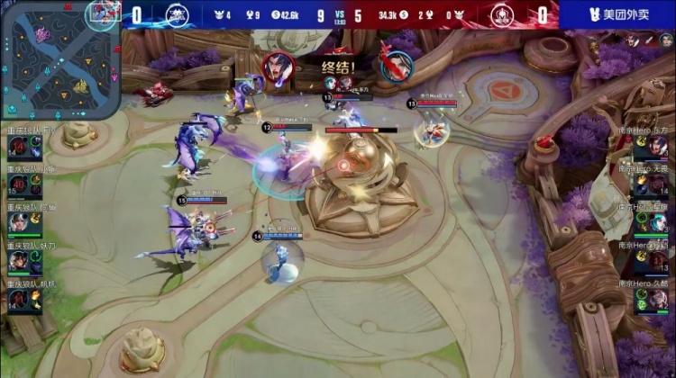 ?小胖赵怀真无解反蓝碾压Hero!狼队轻轻松松拿下首局胜利