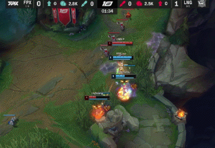 ?Lwx天肥开局独木难支 Zika灵性单带 LNG大龙推家横扫FPX