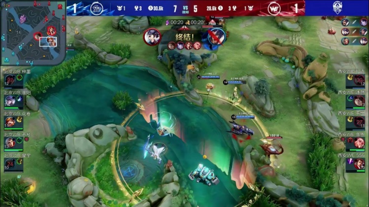 ?梓墨项羽霸王附体击败WE！WB 2-1 WE拿到赛点