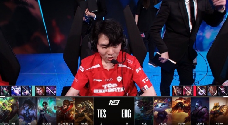 ?Rookie塞拉斯弑君难救主 TES放大龙功亏一篑 EDG扳回一局