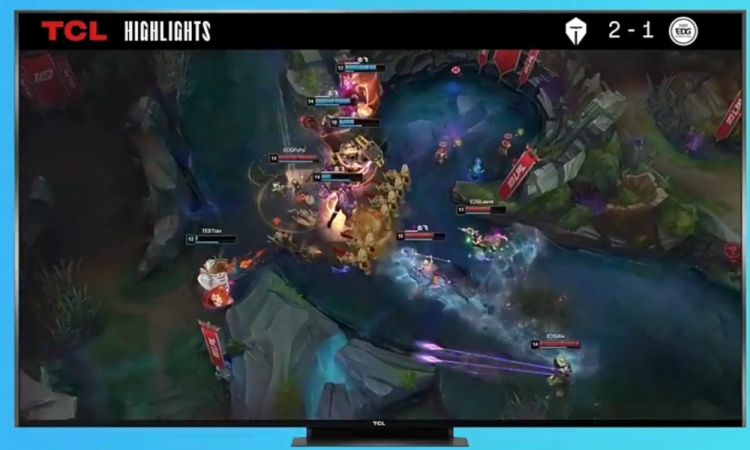 EDGvsTES第三局高光：Ale精准礼仪无力回天 JKL弯弓射箭击溃EDG