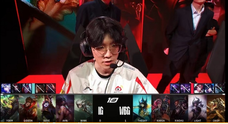 ?TheShy远古巨鳄疯狂游泳 WBG击败iG