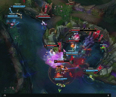 ?TheShy远古巨鳄疯狂游泳 WBG击败iG