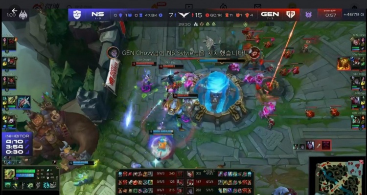 ?FIESTA阿卡丽惨被军训Vital泽丽满击杀独木难支 GEN轻松获胜