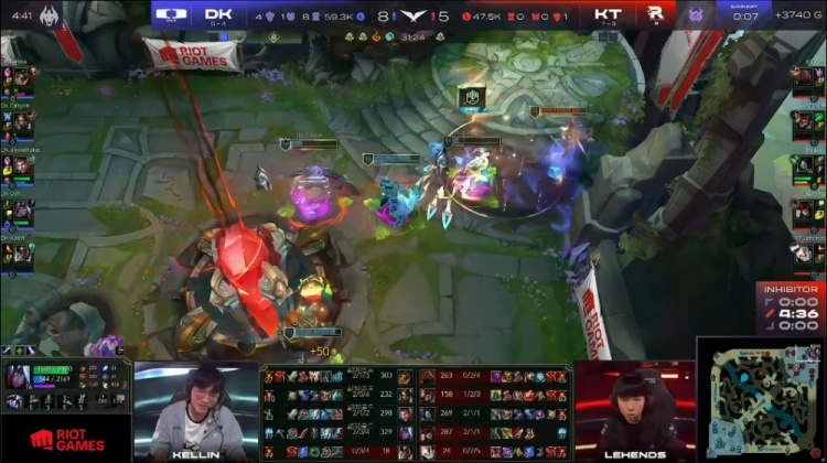 ?Cuzz猴子迷茫走脸送大龙!DK轻松终结KT五连胜