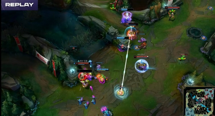 ?3分钟5K经济优势Clid招牌盲僧攻守双备 HLE温水煮青蛙击败BRO