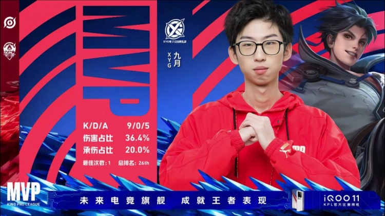 ?九月曜星辰闪耀爆炸输出!XYG 1-0成功拿下首局