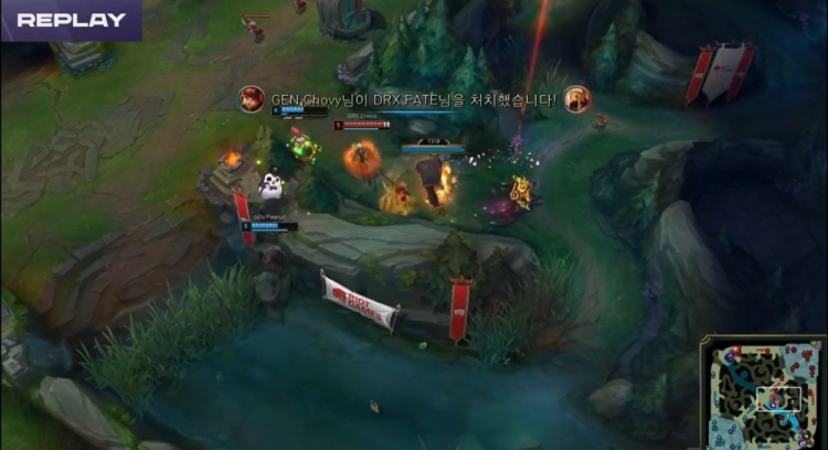 ?中下打不过上路没法子反观Chovy安妮能抗能输出 GEN拿首局