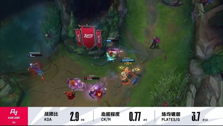 WE vs RA双方英雄池及数据对比:WE蓝色方胜率为0 RA镀层倒数