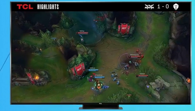 JDGvsTES 第一局高光：JDG完美控制链，一波翻盘逆转TES