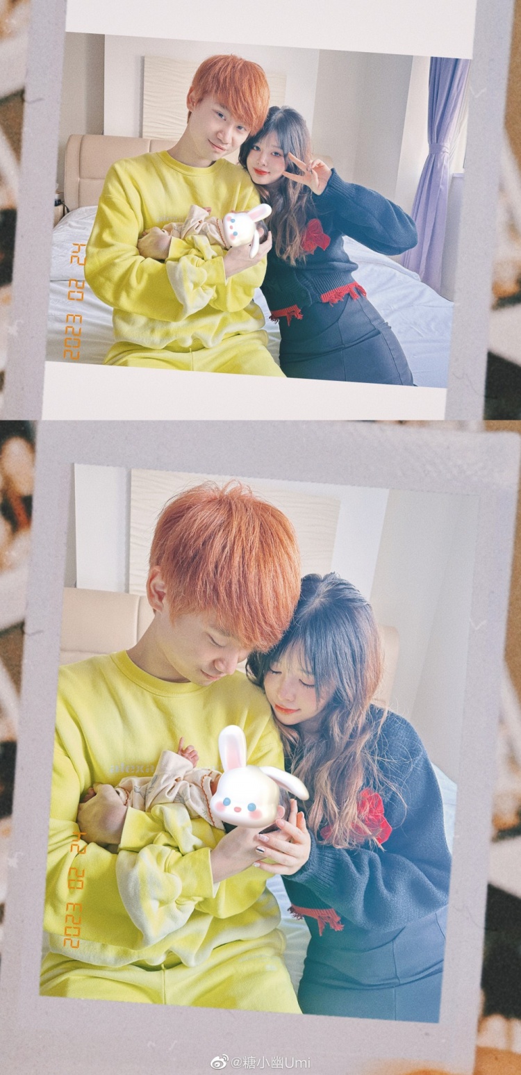 糖小幽晒照：偶们出院肥家了，这几天的温馨plog