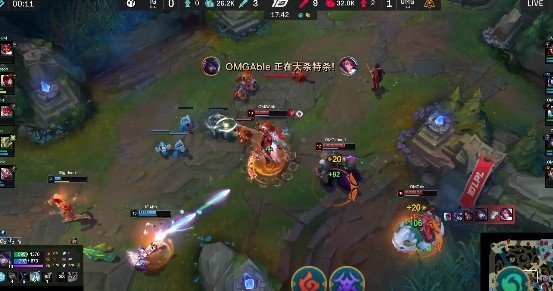 ?Able厄斐琉斯狂风向前 Shanji诺手连续暴扣力斩YSKM OMG2-0iG