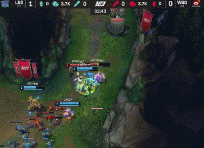 ?LP吉格斯狂轰乱炸 Light薇恩请神无力回天 LNG横扫WBG