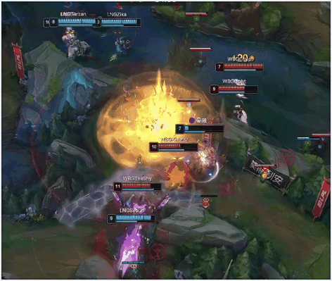 ?LP吉格斯狂轰乱炸 Light薇恩请神无力回天 LNG横扫WBG