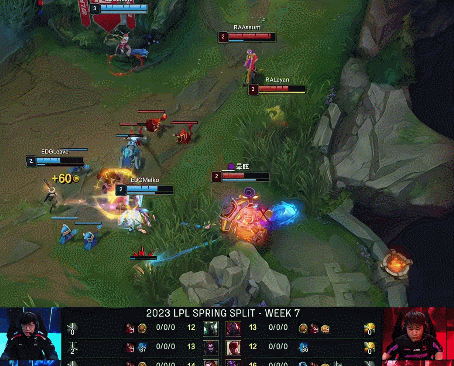 ?女警体系节奏压制Ale冥界卫士死亡点名 EDG滚雪球拿下首局