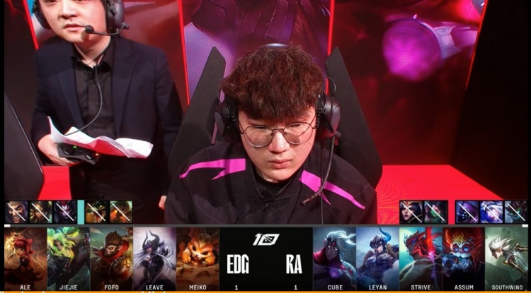 ?下野极限操作向死而生 昔日那个RA的FoFo亲手带领EDG击败RA