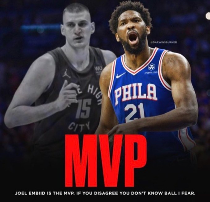 键盘侠|恩比德预订MVP?别人20+10是很好?但哈登是还行