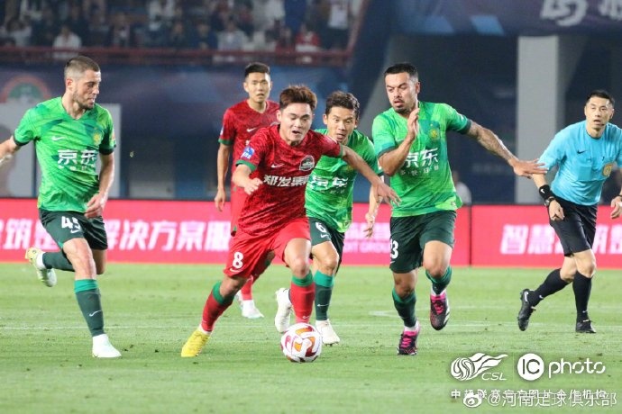 河南队0-1北京国安 下轮迎战武汉三镇
