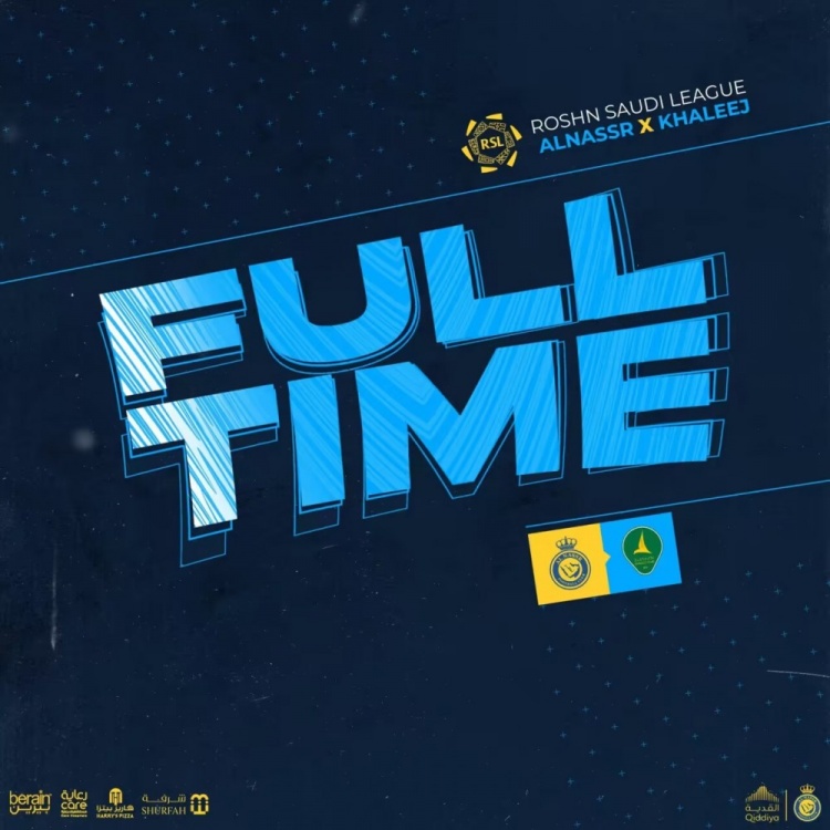 沙特联-C罗进球越位阿尔瓦罗破门 利雅得胜利1-1卡利杰距榜首5分