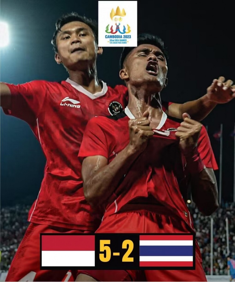 印尼U22队击败泰国获得东南亚运动会金牌，越南队摘得铜牌