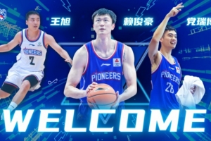 天津男篮完成与赖俊豪、王旭、党瑞博的签约
