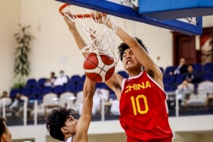 中国U16男篮击败菲律宾U16夺得亚锦赛季军