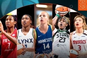 中国女篮球员李梦入选WNBA最佳新秀阵容