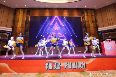 福建新赛季出征仪式上 刘玉栋对家乡的篮球事业充满着美好的祝愿