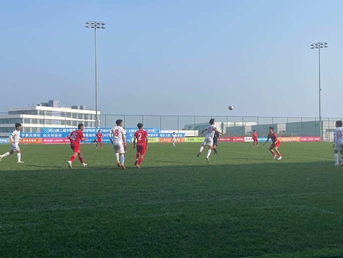 青少年足球联赛全国总决赛第二轮，海港U171-0广东实验中学