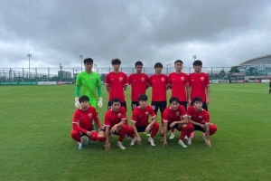 U21聯(lián)賽總決賽第四階段首輪，上海海港U21隊2-1戰(zhàn)勝大連人U21隊