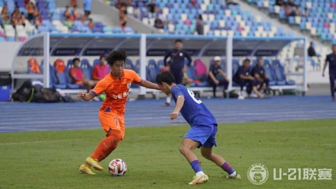 U-21联赛第19轮，山东泰山U21队3-0上海申花U21队继续领跑