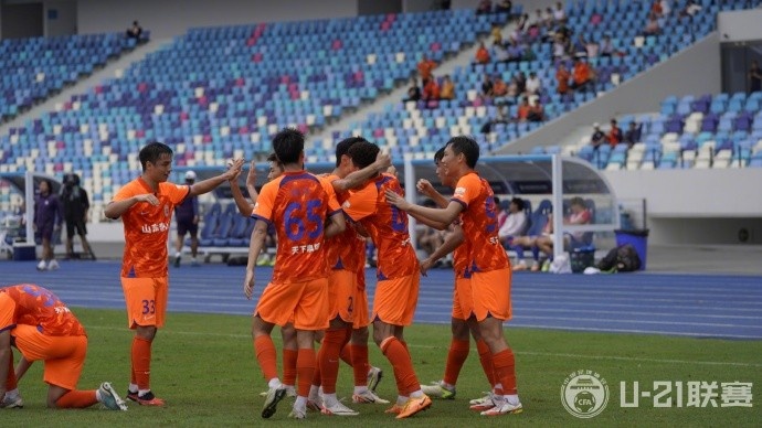 U-21联赛第19轮，山东泰山U21队3-0上海申花U21队继续领跑