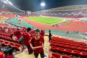 “退钱哥”晒中泰战现场照：首战就是生死战，干就完了