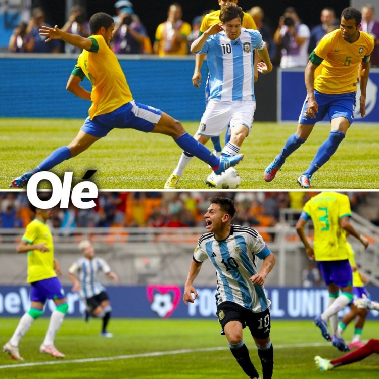 后继有人？在埃切维里之前，上一位对巴西戴帽的阿根廷球员是梅西