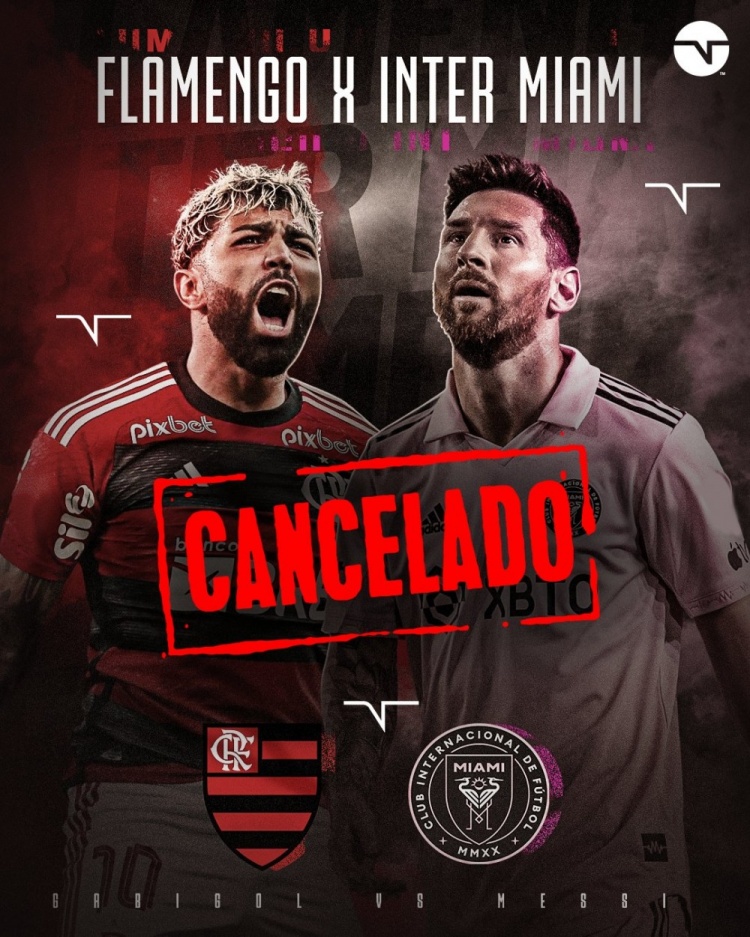 TNT：明年1月迈阿密国际vs弗拉门戈的友谊赛被取消